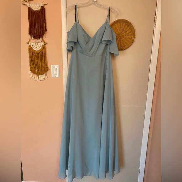 Slate blue dress - Picture 1 of 3